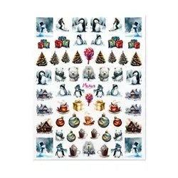 No. 3 Winter, Water Decal Sticker, Moyra 